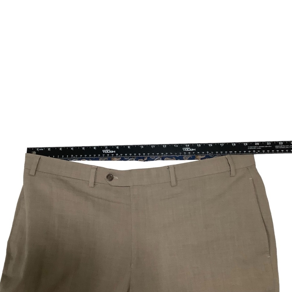 Lauren Ralph Lauren Slacks Sz 38W 30L Taupe - Picture 5 of 9